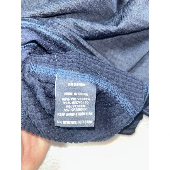 Fossa Apparel Laguna #2172 Long Sleeve 1/4 ZIP PULLOVER Golf Running Women Med - Picture 6 of 7